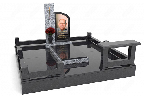 Стеклянный памятник-сп-15
